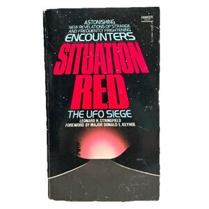 VTG Situation Red: The UFO Siege ~ Leonard H. Stringfield ~ 1977 ~ Fawcett CREST